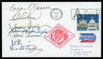 Stamp of Thematics 1991-2000, Space Shuttle Missions 40-102, lifetime collection of thousands of autographs