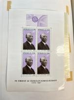 Stamp of Colonies françaises » Colonies Francaise Collections et Lots 1892-1980, dans une grosse reliure Yvert et feuilles