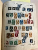 Stamp of France » Collections 1849-1995, dans une grosse reliure Yvert collection