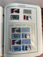 Stamp of France » Collections 1849-1995, dans une grosse reliure Yvert collection
