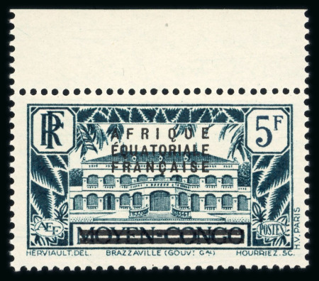 Stamp of Colonies françaises » Afrique Équatoriale 1936-1958, AEF, belle collection majorité neufs **