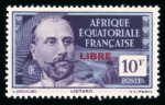 Stamp of Colonies françaises » Afrique Équatoriale 1936-1958, AEF, belle collection majorité neufs **