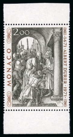 Stamp of Colonies françaises » Monaco CANCEL 1972, Monaco, Y&T n°876A, 2f brun orange avec erreur