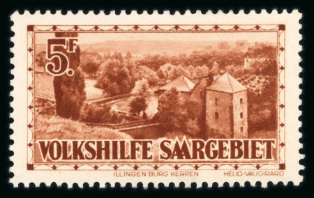 Stamp of Colonies françaises » Colonies Francaise Collections et Lots Sarre et ZOF : 1920-1958, en album belle collection