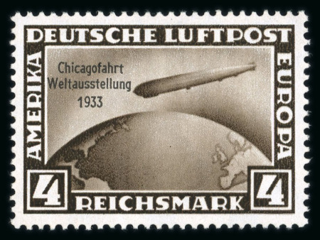 Stamp of Germany » German Empire Germany Air mail : 1931-1933, Polarfahrt and Chicagofahrt