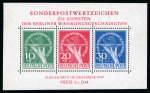 Stamp of Germany » Germany Collections and Large Lots 1949-1989, in an album complete collection duplicated