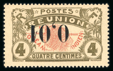 Stamp of Colonies françaises » Réunion 1848-1947, en album belle collection **/*/oblitérés