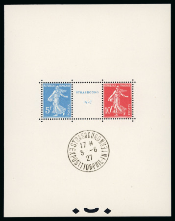 Stamp of France » Blocs et Feuillets 1925-1964, Petit stock de blocs feuillets composé du