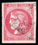 Stamp of France » Collections 1849-1971, dans 2 albums à feuilles mobiles, collection