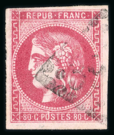 Stamp of France » Collections 1849-1971, dans 2 albums à feuilles mobiles, collection