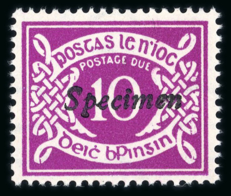 Stamp of Ireland » Postage Dues 1940-69 Second Postage Due Issue: 1/2d to 10d almost