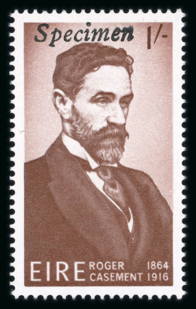Stamp of Ireland » 1950-Date Commemoratives 1966 Casement mint nh set of two, both overprinted