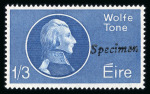 Stamp of Ireland » 1950-Date Commemoratives 1964 Wolfe Tine mint nh set of two, both overprinted
