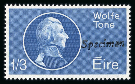 Stamp of Ireland » 1950-Date Commemoratives 1964 Wolfe Tine mint nh set of two, both overprinted