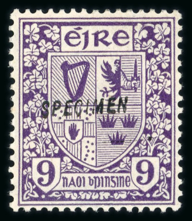 Stamp of Ireland » Definitives 1922-23 SE wmk: 1/2d to 1s, complete mint nh set of