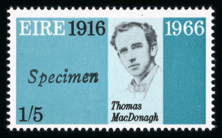 Stamp of Ireland » 1950-Date Commemoratives 1966 Easter Rising mint nh set of eight, all overprinted