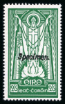 Stamp of Ireland » Definitives 1922-23 SE wmk: 10s dull grey-blue, plus 1940-49 E