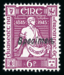 Stamp of Ireland » 1922-49 Dublin Government Printing Works Issues 1945 Thomas Davis mint set of two, both overprinted