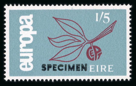 Stamp of Ireland » 1950-Date Commemoratives 1965 Europa mint nh set of two, overprinted Specimen