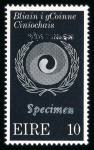 Stamp of Ireland » 1950-Date Commemoratives 1971 Racial Discrimination mint nh set of two, overprinted