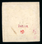 Stamp of Switzerland / Schweiz » Sammlungen 1843-1851, Bestand Kantonalmarken, Orts-Post, Poste locale mit 24 Marken und 1 Brief