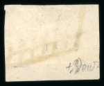 Stamp of Switzerland / Schweiz » Sammlungen 1843-1851, Bestand Kantonalmarken, Orts-Post, Poste locale mit 24 Marken und 1 Brief