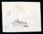 Stamp of Switzerland / Schweiz » Sammlungen 1843-1851, Bestand Kantonalmarken, Orts-Post, Poste locale mit 24 Marken und 1 Brief