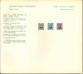 Stamp of Ireland » 1922-49 Dublin Government Printing Works Issues 1929-1963 Official wine coloured leather bound loose