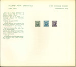 Stamp of Ireland » 1922-49 Dublin Government Printing Works Issues 1929-1963 Official wine coloured leather bound loose