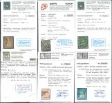 Stamp of Switzerland / Schweiz » Sammlungen 1843-1964, Vordruckalbum gestempelt ab Zürich 6