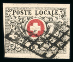 Stamp of Switzerland / Schweiz » Sammlungen 1843-1964, Vordruckalbum gestempelt ab Zürich 6