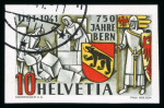 Stamp of Switzerland / Schweiz » Sammlungen 1843-1964, Vordruckalbum gestempelt ab Zürich 6