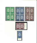 Stamp of Ireland » Definitives 1922-23 SE wmk: 1/2d to 10s, complete mint set of 15