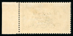 Stamp of Ireland » 1927-28 Wide Date Overprints (T72-T74) 2s6d chocolate, 5s rose-red and 10s dull grey-blue, mint and mint nh singles all showing flat-tailed 9 varieties