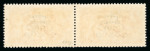 Stamp of Ireland » 1922-23 Thom Three-Line Overprints (T47-T61) 5s rose-red, mint horizontal pair, left stamp showing