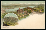 Stamp of Switzerland / Schweiz » Ansichtskarten ca.1890/1900, Ringbinder mit 161 farbigen Lithos