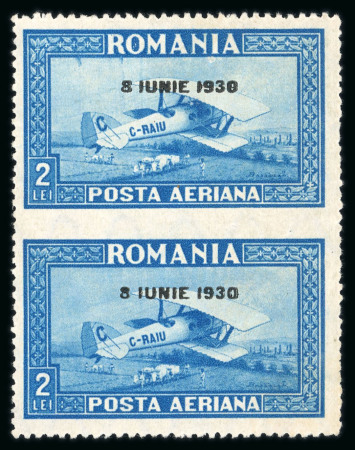 Stamp of Romania » Collections, Lots etc. 1865-1944 Mint specialised collection in 3 Lindner albums, especially strong in proofs