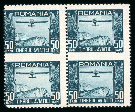 Stamp of Romania » Later Issues 1906-70, collection of back-of-the-book issues with rare items