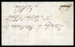 Stamp of Ireland » Railways Railway Letter Stamps: 1847 (9.6) Folded entire addressed