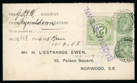Stamp of Ireland » Railways Railway Letter Stamps: Great Southern and Western Railway