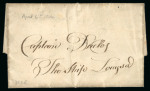 Stamp of Ireland » Pre-Stamp Postal History » Independant Post Office Period - 1784-1831 1804 (6.4) Folded entire from William Richardson, Procurator