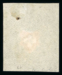 Stamp of Switzerland / Schweiz » Rayonmarken » Rayon I, dunkelblau ohne Kreuzeinfassung 1850, Rayon I dunkelblau ohne Kreuzeinfassung mit Abart « marmorierter Blaudruck »