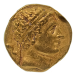 Stamp of Coins » Ancients and Miscellaneous Greco-Bactrian Kingdom, Diodotus I Soter (c. 255-235 BC), AV stater 8.33 g.