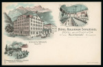 Stamp of Switzerland / Schweiz » Ansichtskarten Ca.1890/1920, Sammlung von 700 Ansichtskarten in 3 Bänden