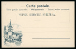 Stamp of Switzerland / Schweiz » Ansichtskarten Ca.1890/1920, Sammlung von 700 Ansichtskarten in 3 Bänden