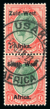 Stamp of South West Africa 1919-50s, specialised collection with used and hundreds of covers/cards/usages