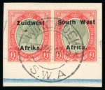 Stamp of South West Africa 1919-50s, specialised collection with used and hundreds of covers/cards/usages