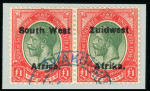 Stamp of South West Africa 1919-50s, specialised collection with used and hundreds of covers/cards/usages