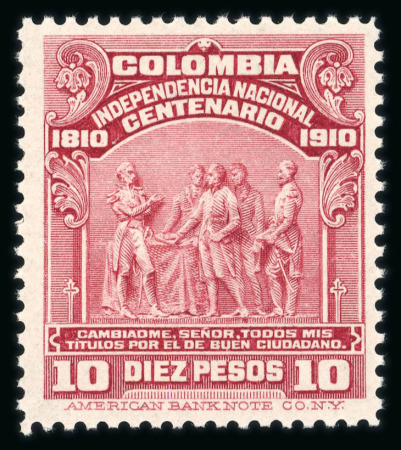 Stamp of Colombia » Collections, Lots etc. 1860-2000s, substantial mint n.h. collection on stockcards in box with a fine range of quality material