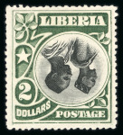 Stamp of Liberia 1860-1957, collection with nice section of Allegory issues incl. inverted centres